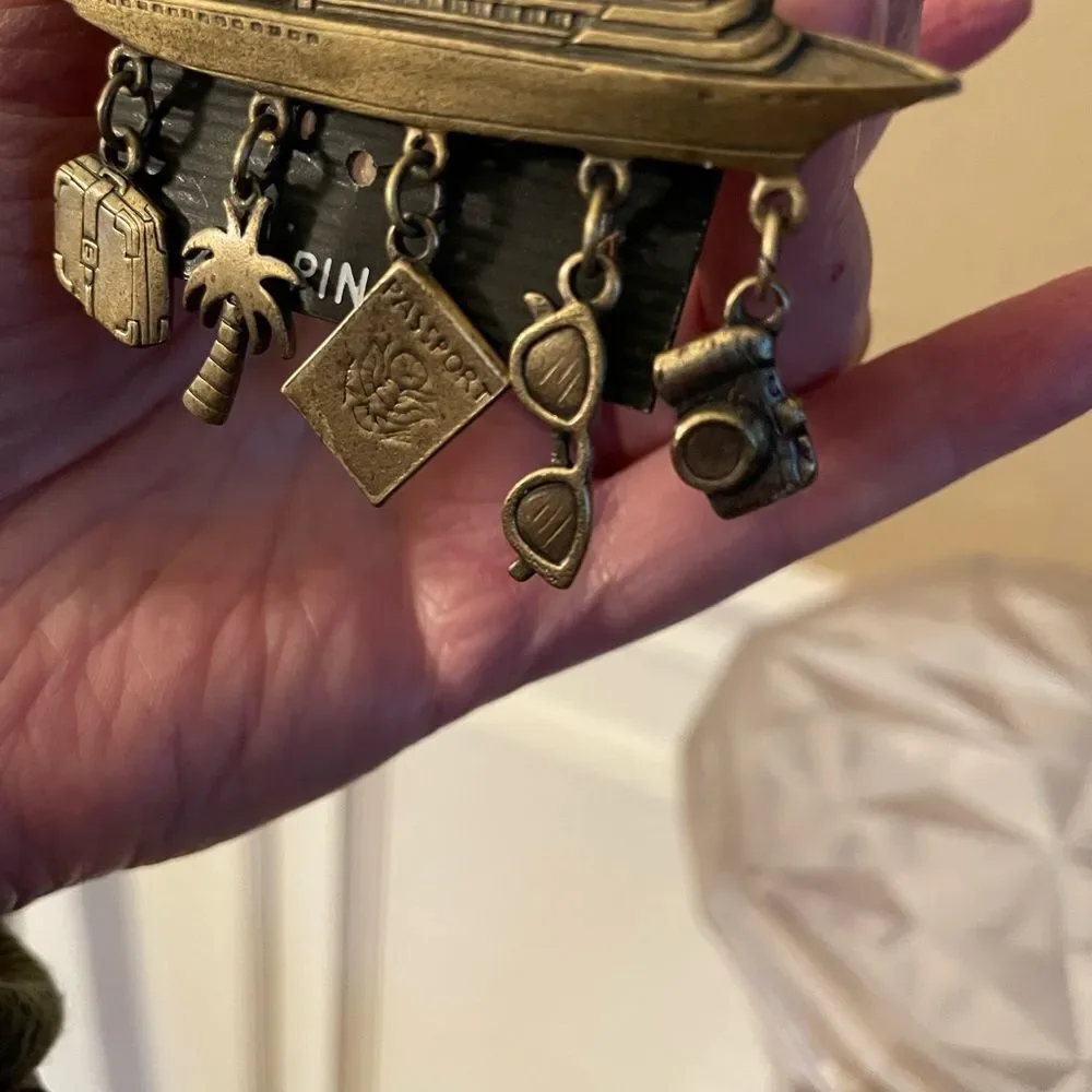 Partners Vintage Cruise Line Pin